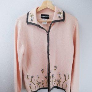 Vintage Sag Harbor Wool & Mohair Blend Sweater